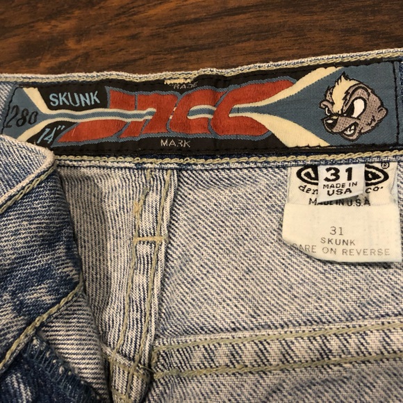 JNCO Shorts “SKUNK” Made In USA 🇺🇸 - Picture 4 of 5